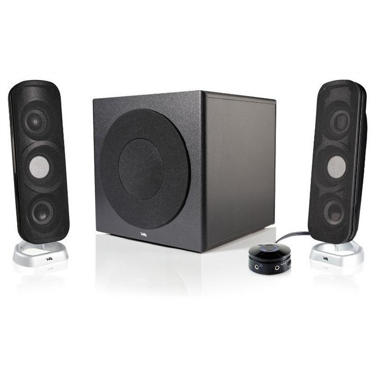 Cyber Acoustics CA-3908 Computer Speaker System Available At GameStop Now!
