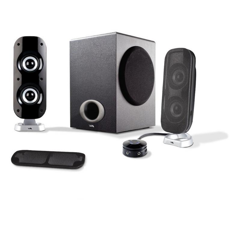 Cyber Acoustics CA-3810 Computer Speaker System Available At GameStop Now!