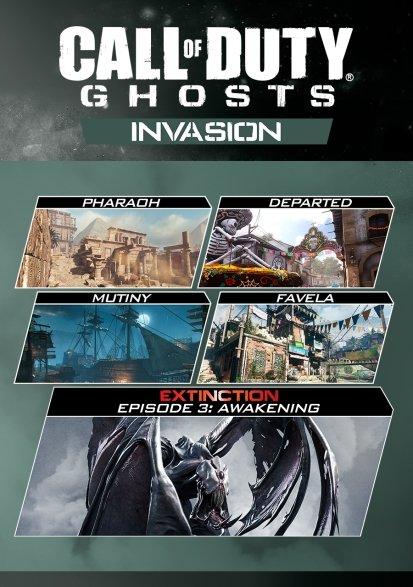 Digital Call of Duty Ghosts Invasion Map Pack PC Games Activision
