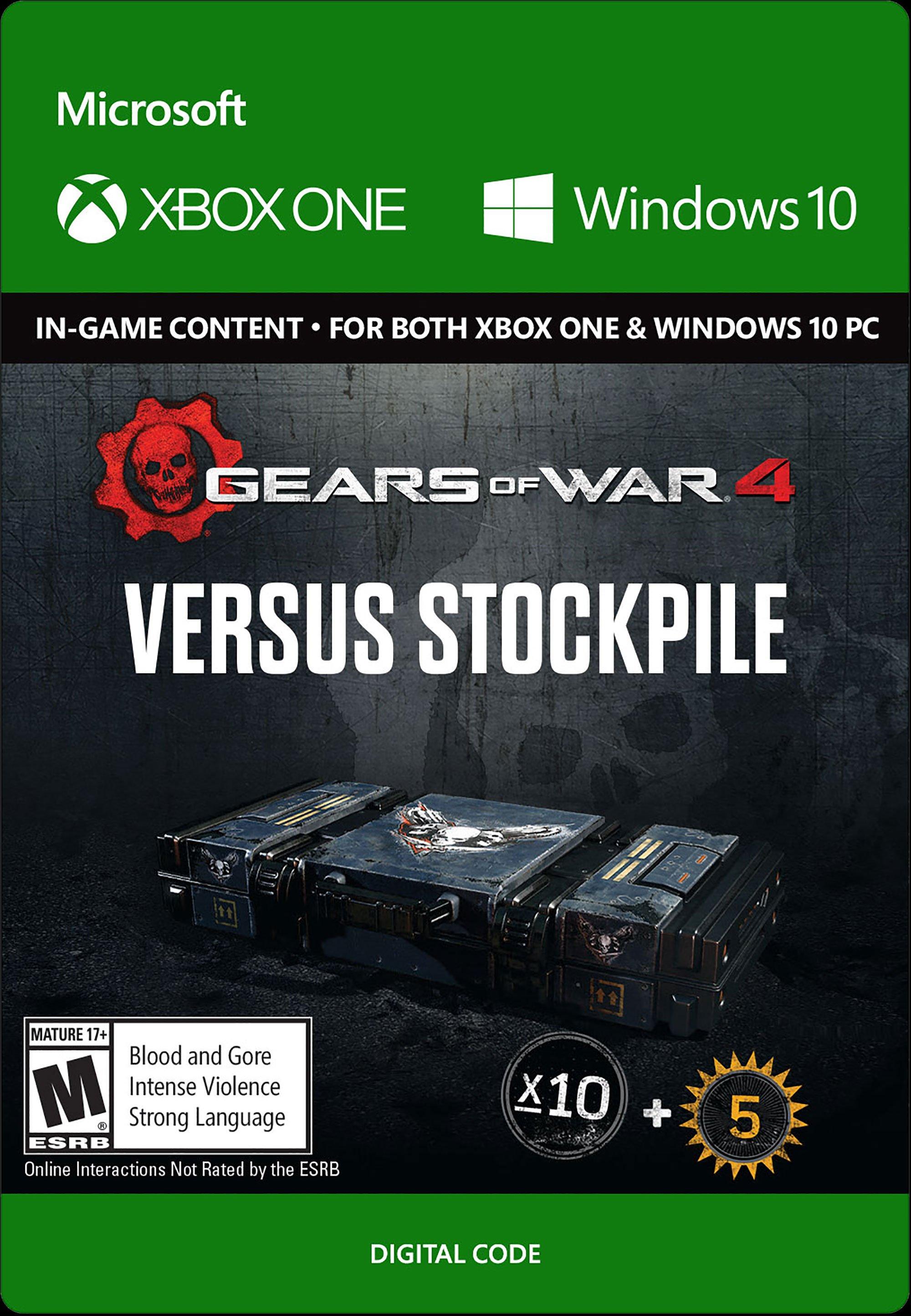 Gears of War 4: Versus Stockpile (Microsoft) for Xbox One, Digital - GameStop