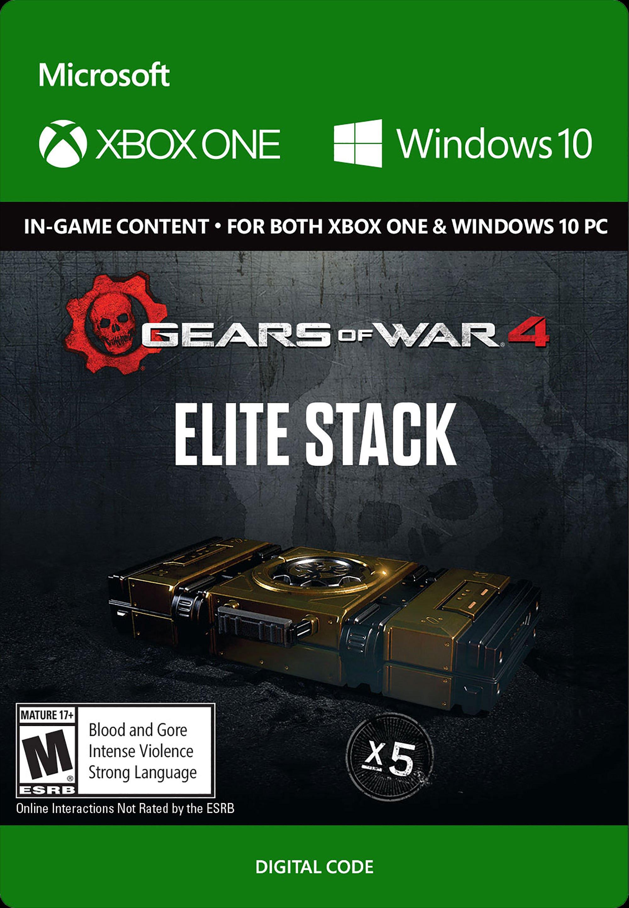 Gears of War 4: Elite Stack (Microsoft) for Xbox One, Digital - GameStop