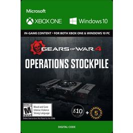 Gears of War 4: Operations Stockpile (Microsoft) for Xbox One, Digital - GameStop