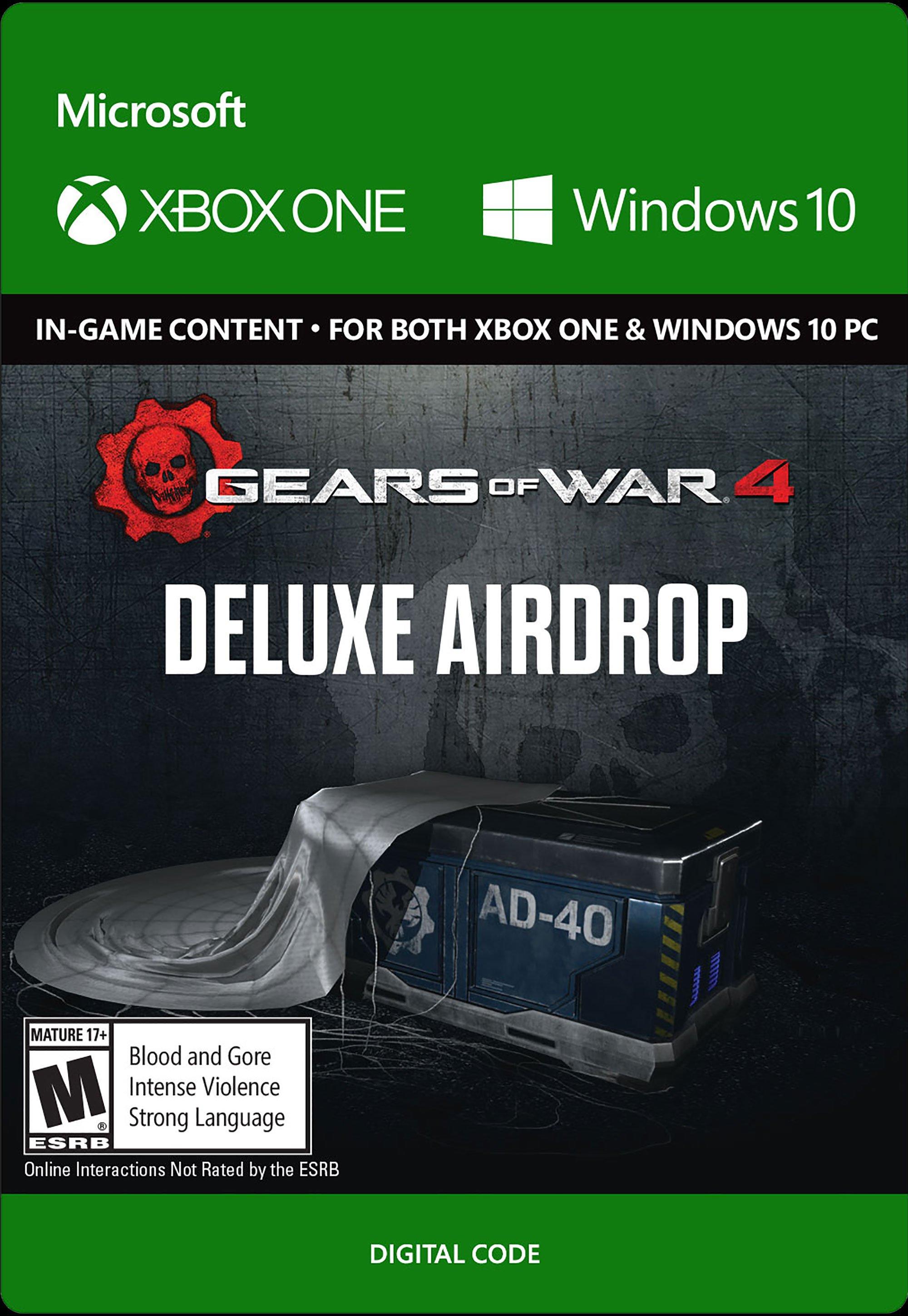 Gears of War 4: Deluxe Airdrop (Microsoft) for Xbox One, Digital - GameStop