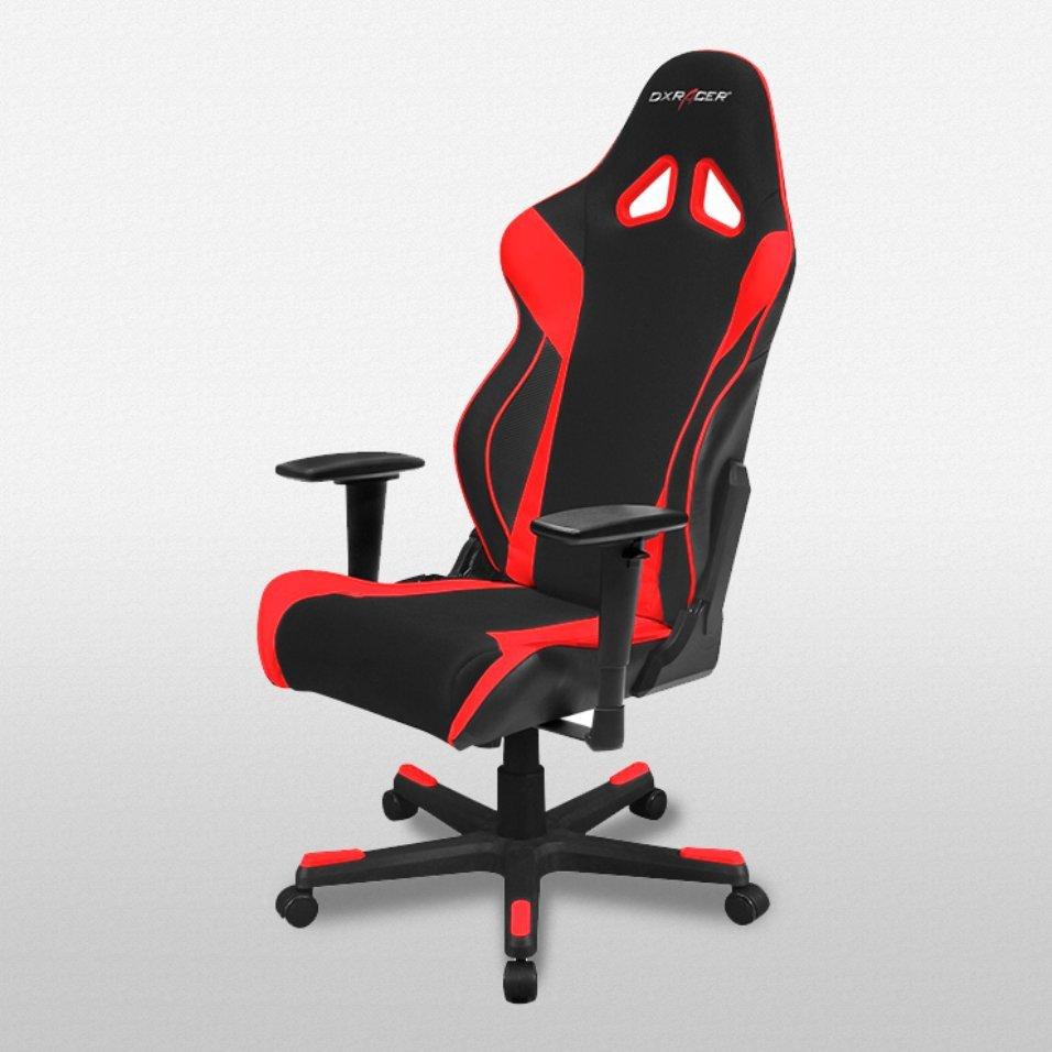 UPC 855524005563 product image for DXRacer OH/RW106 Black and Red Racing Series Gaming Chair Available At GameStop  | upcitemdb.com