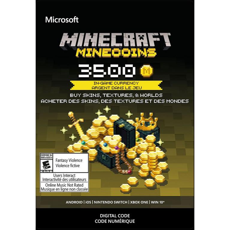 Microsoft Minecraft 3,500 Minecoins (GameStop)