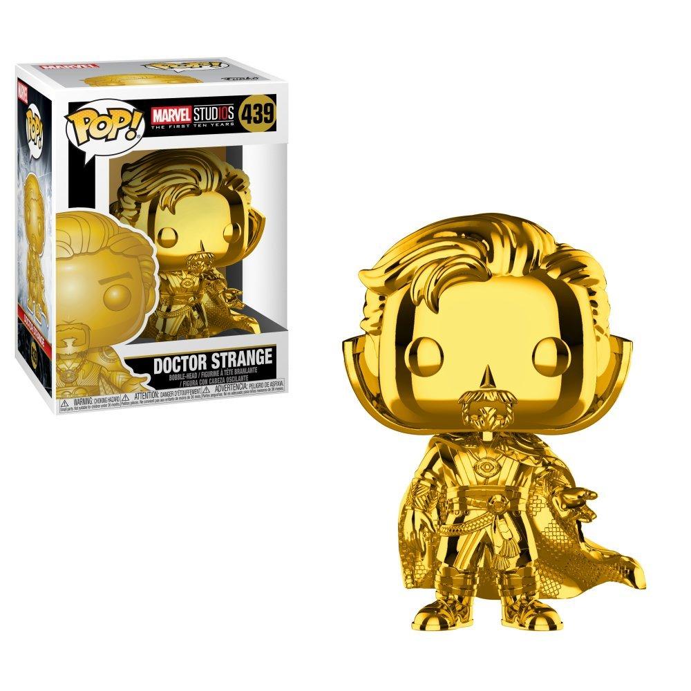 UPC 889698384810 product image for POP! Marvel Studios The First Ten Years: Doctor Strange Gold Chrome | upcitemdb.com