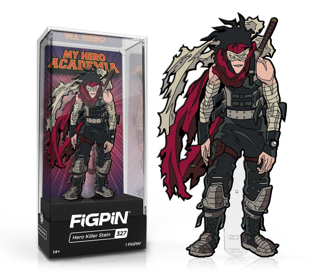 My Hero Academia Hero Killer Stain FiGPiN, 3 in FiGPiN GameStop Shop