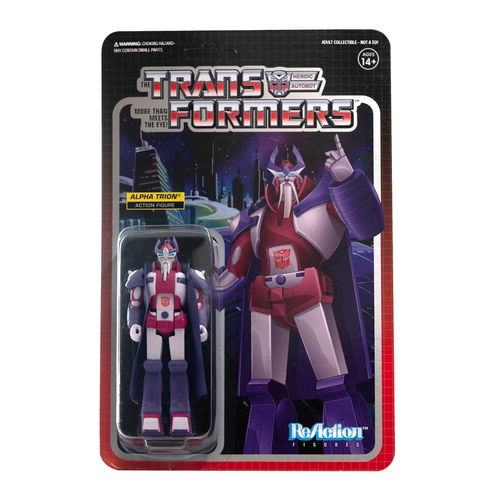 Super7 Transformers Alpha Trion ReAction 3.75" Retro Figure - Image 6