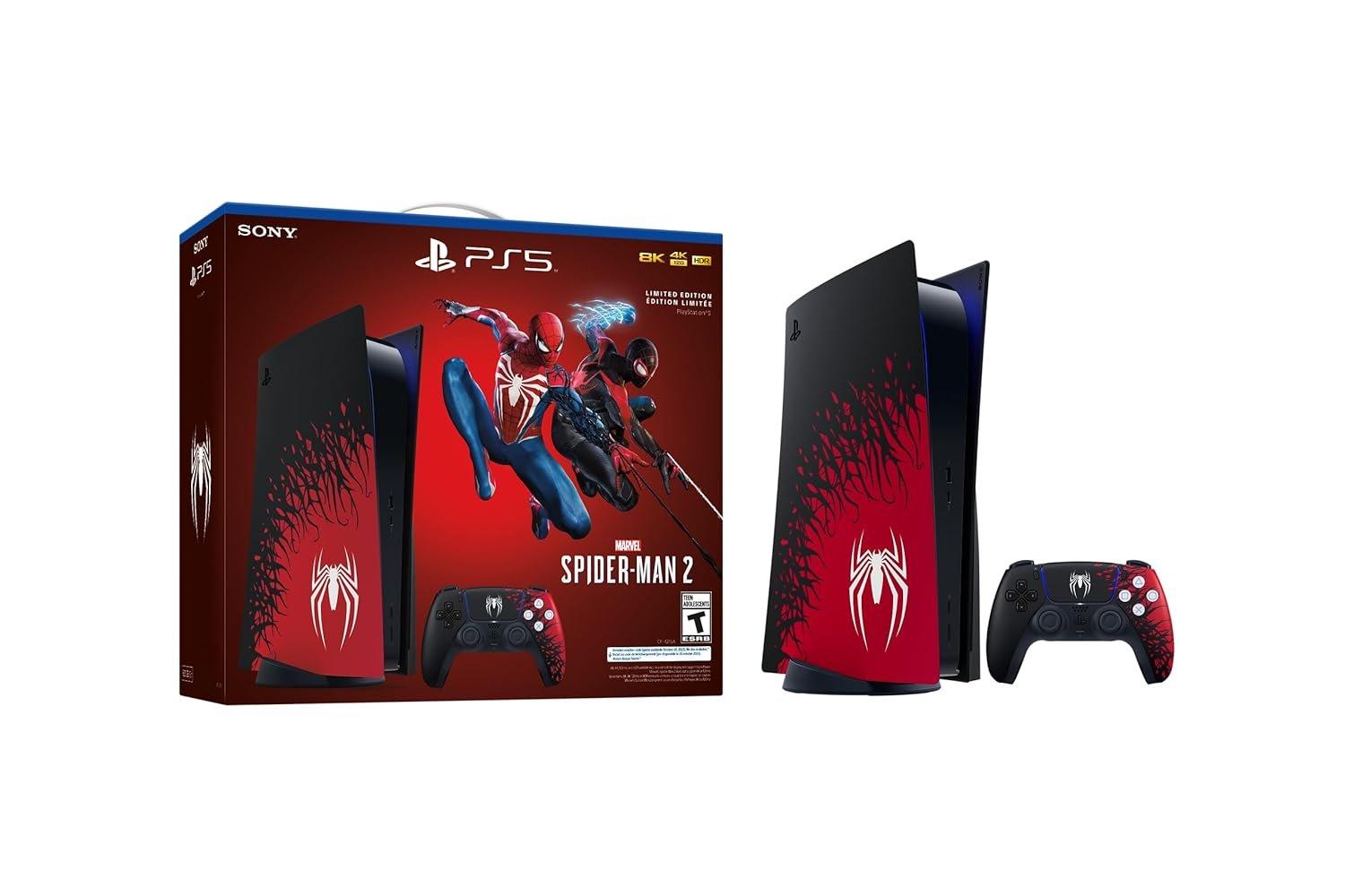 UPC 711719571551 product image for Sony PlayStation 5 Console Marvel's Spider-Man 2 Limited Edition Bundle | upcitemdb.com