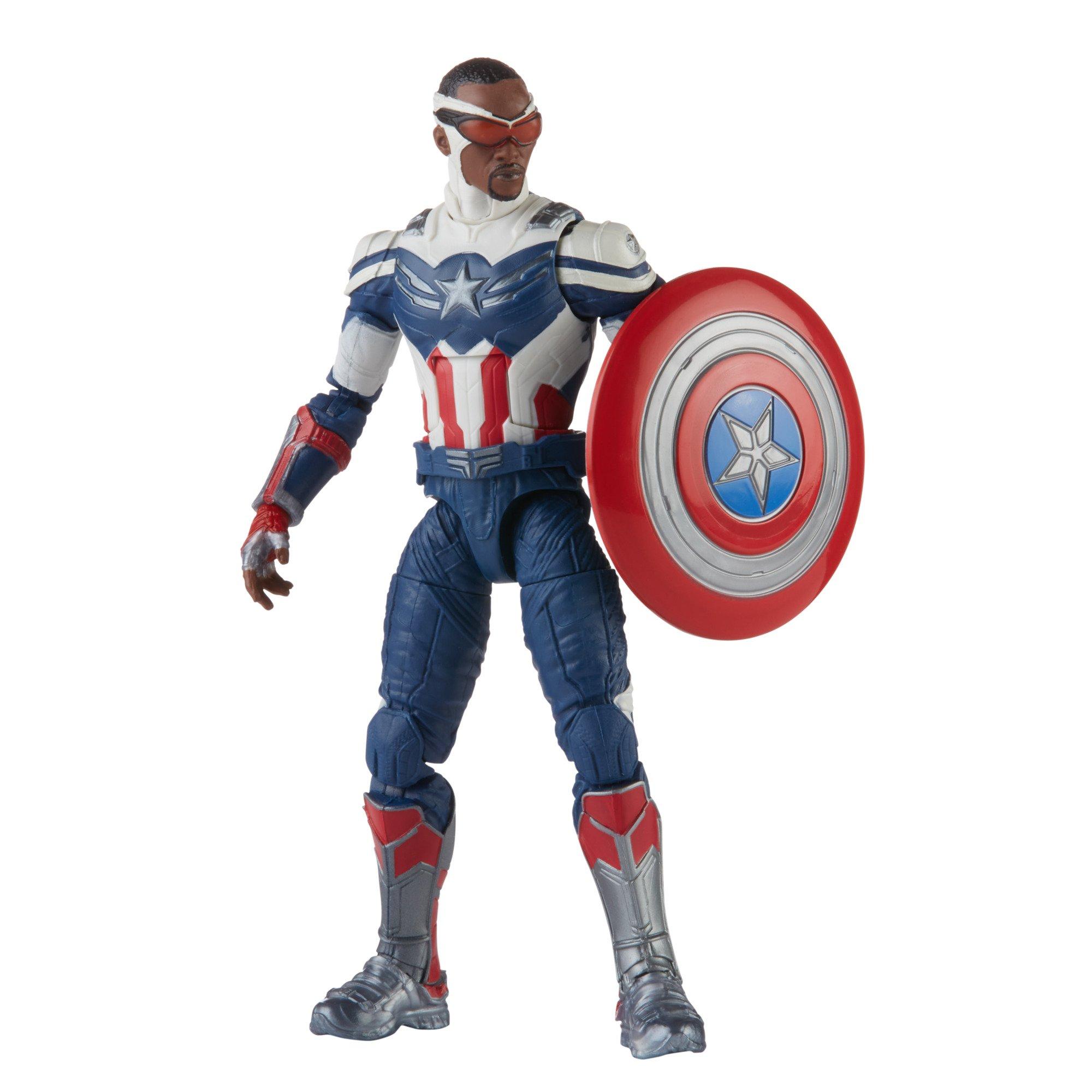 marvel legends avengers falcon and winter soldier captain america shield prop replica