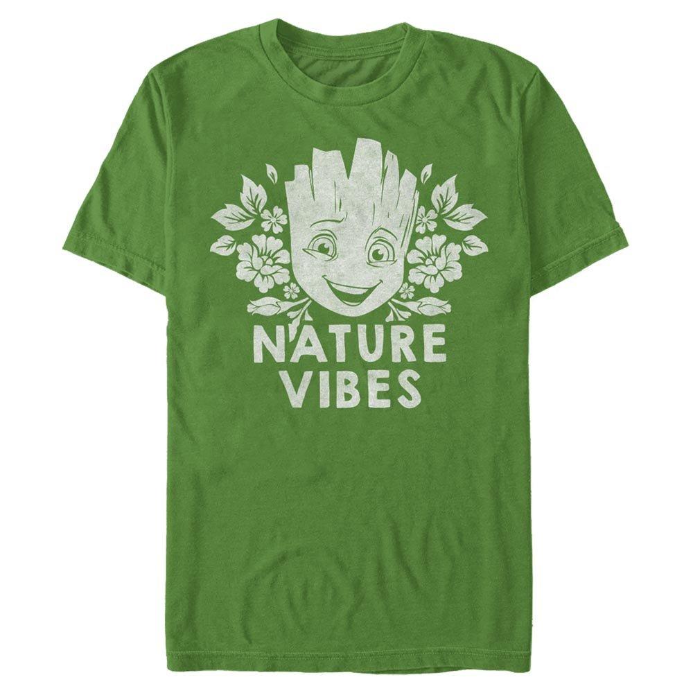 Marvel Guardians of the Galaxy Groot Nature Vibes Men's T-Shirt, Size: Medium, Fifth Sun