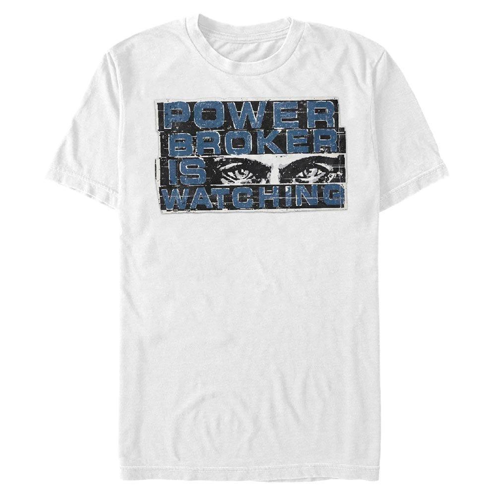 UPC 196033938943 product image for Marvel The Falcon and the Winter Soldier Power Broker is Watching Blue Mens T-Sh | upcitemdb.com