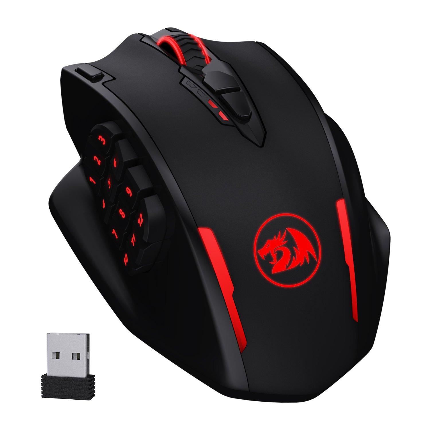Redragon M913 Impact Elite Adjustable DPI Wired/Wireless Programmable
