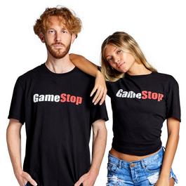 GameStop Premium Logo Unisex T-Shirt, Size: Small, Black