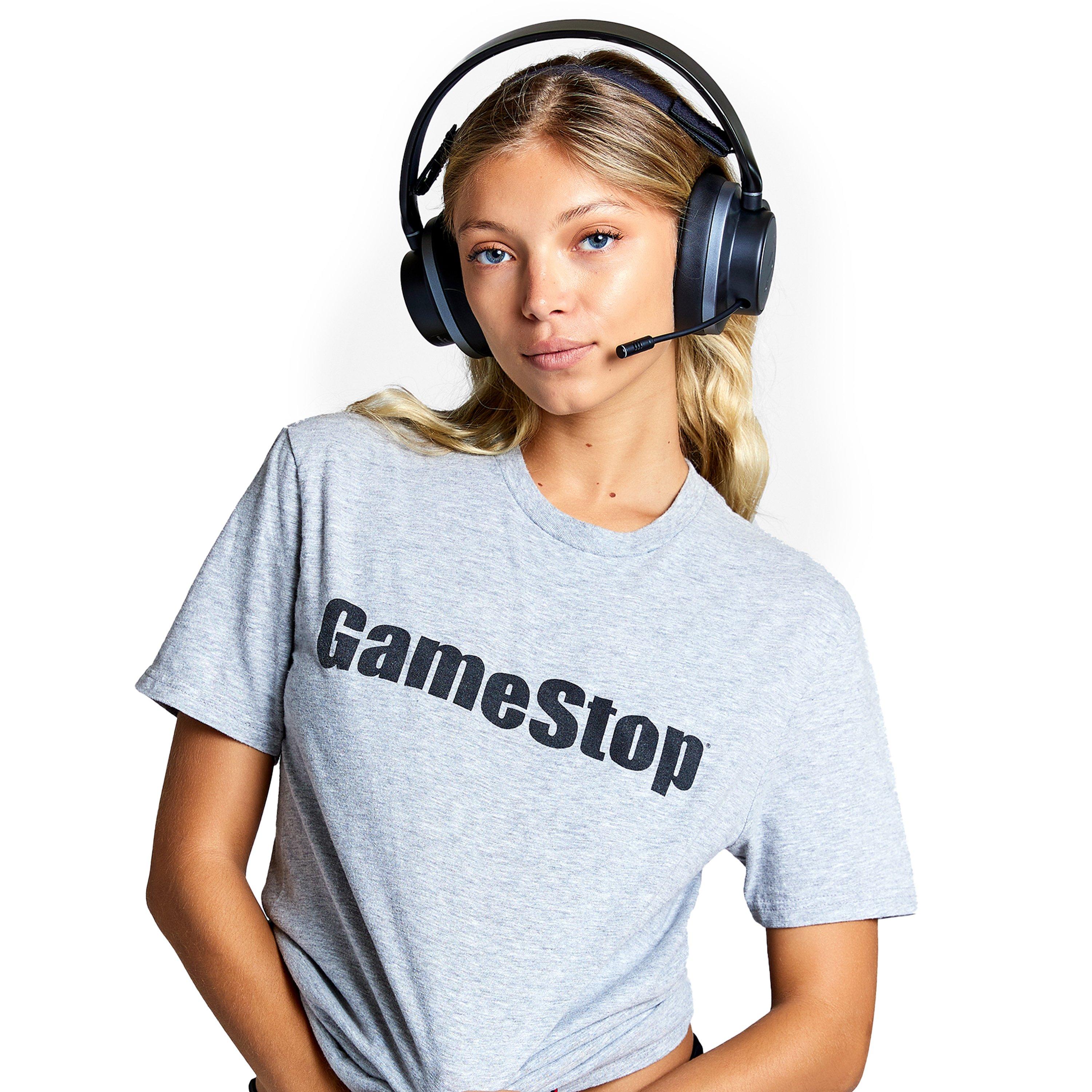 GameStop Premium Logo Unisex T-Shirt, Size: XL, Gray