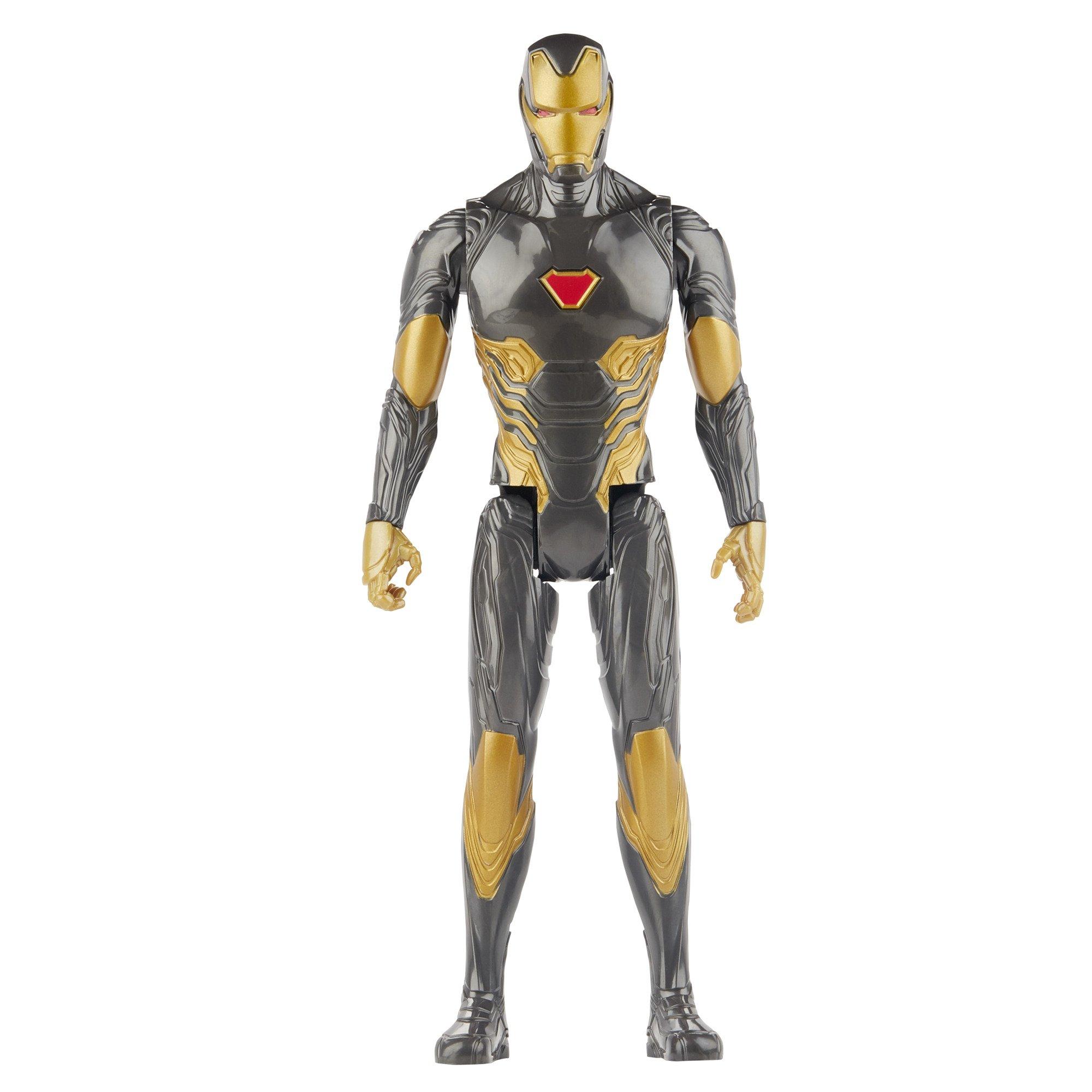 UPC 630509910182 product image for Avengers Iron Man Black and Gold Suit Titan Hero Series Figure Hasbro GameStop | upcitemdb.com