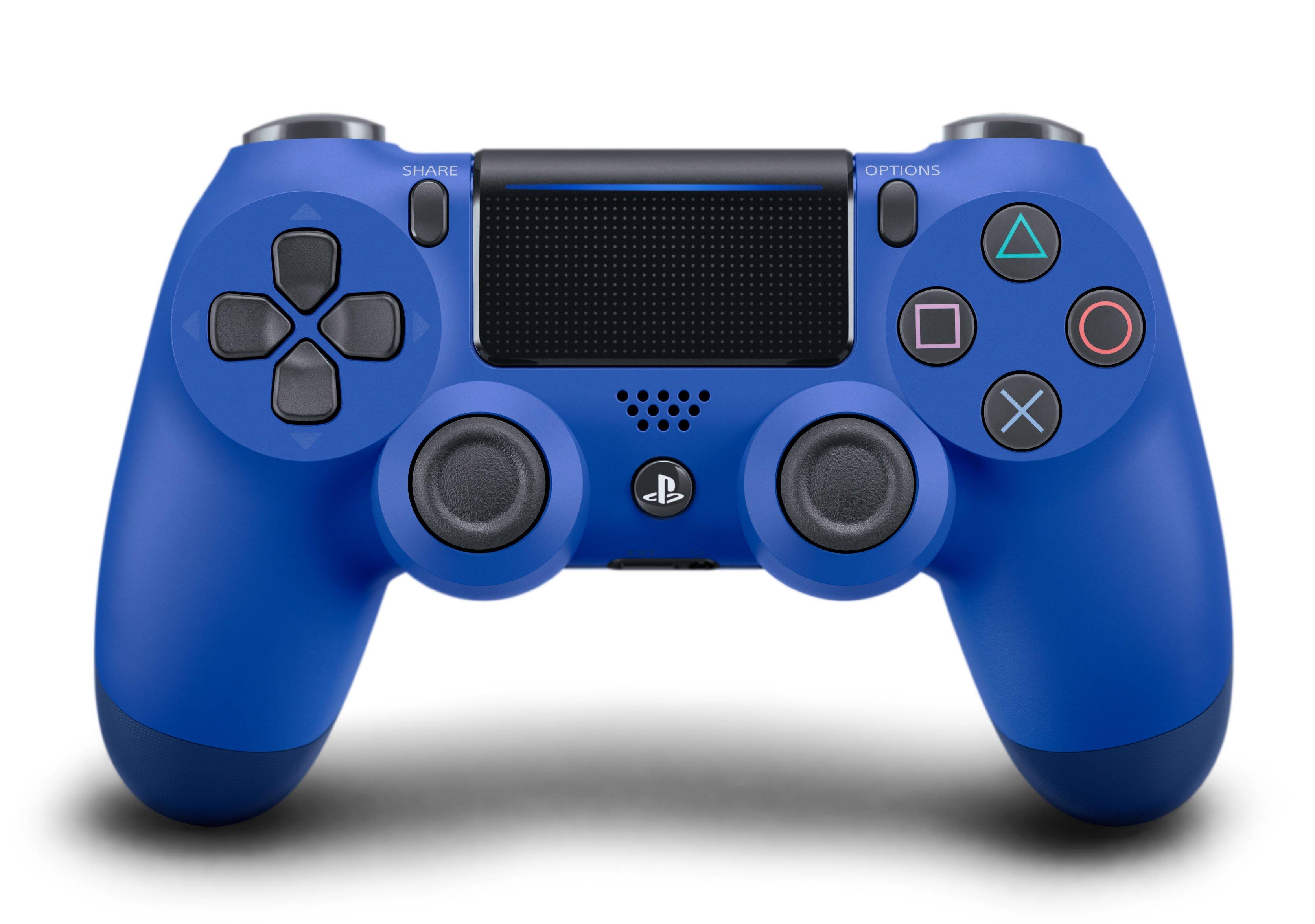 Sony DUALSHOCK 4 Wireless Controller, Wave/Blue (GameStop)