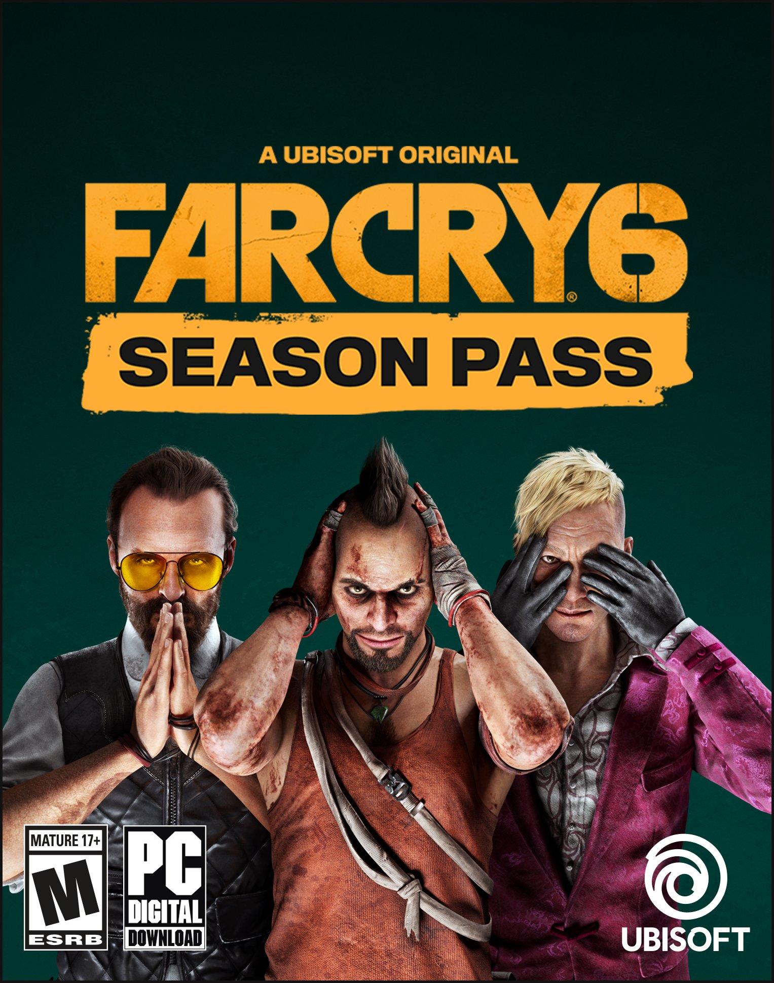 Far Cry 6 Season Pass - PC Ubisoft Connect, Digital (GameStop)