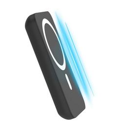 Just Wireless MagSafe Compatible Magnetic Wireless Charging 5,000mAh Power Bank Black (GameStop)