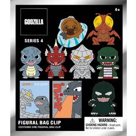 Monogram Godzilla Series 4 Foam Figural Bag Clip Blind Bag (GameStop)