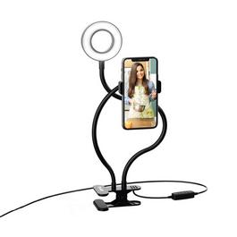 OnAir Tzumi On Air Halo Flex Duo 3.5-In Ring Light Cell Phone Holder with Flexible Arms (GameStop)