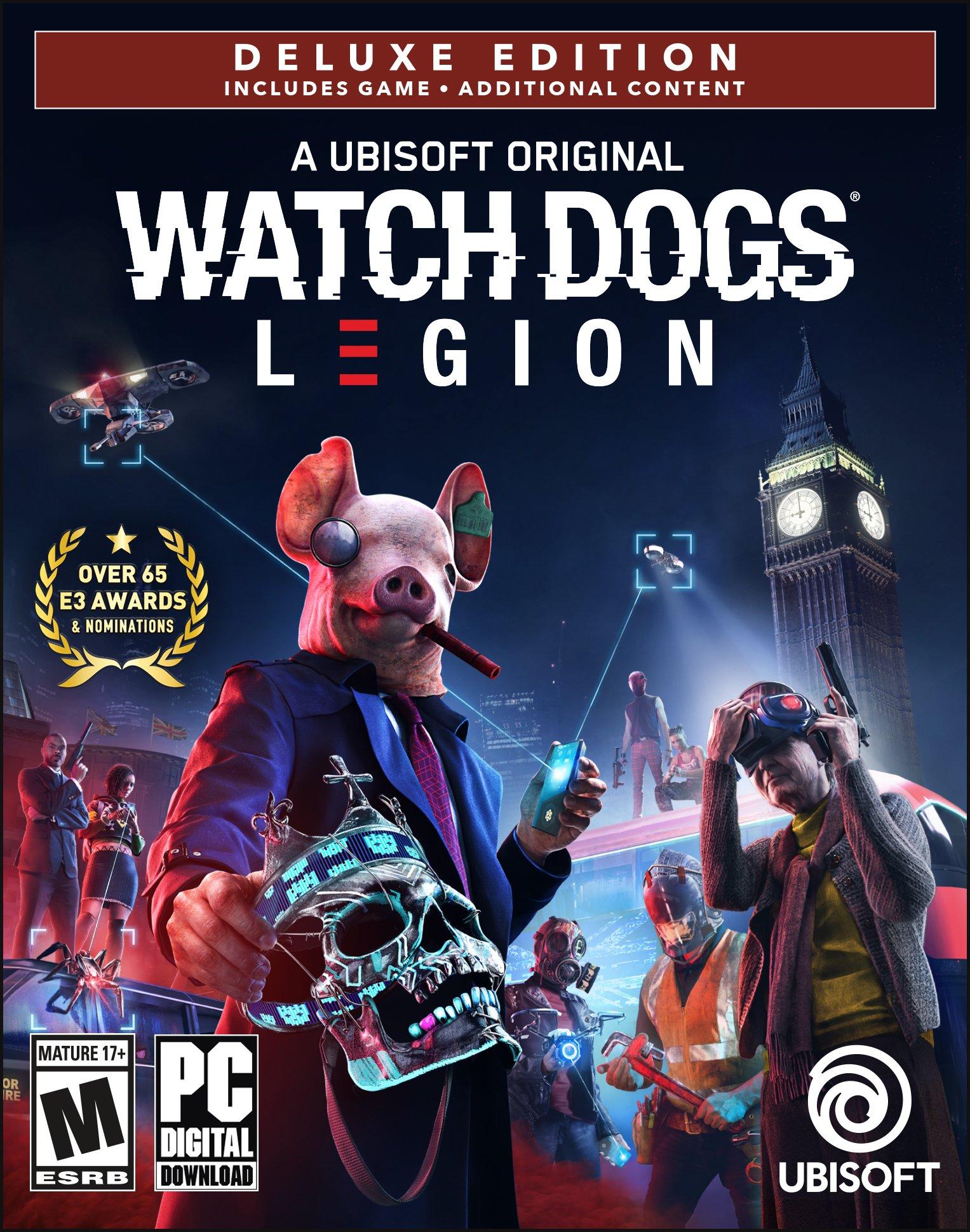 Ubisoft Watch Dogs: Legion Deluxe Edition - PCD (GameStop)