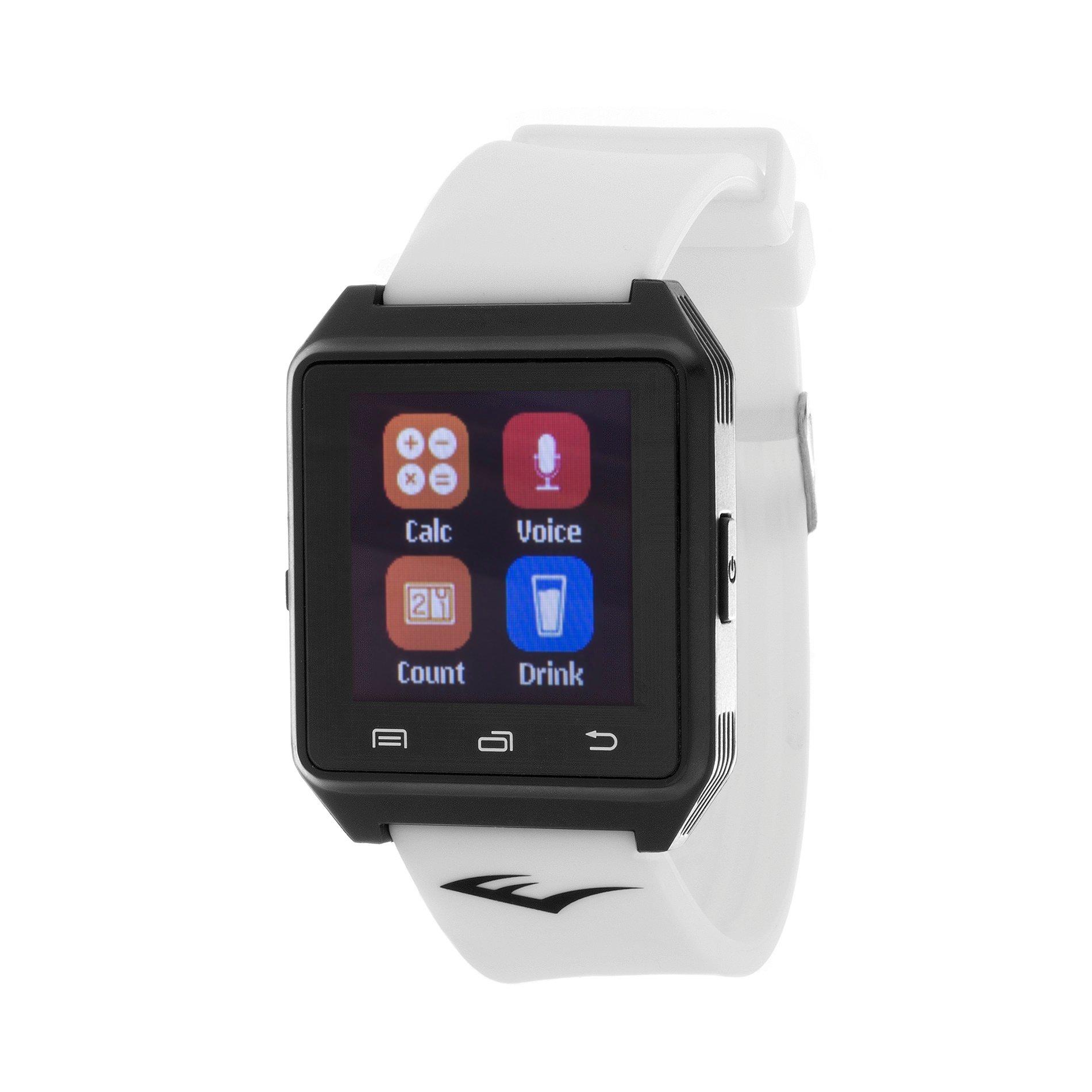 Everlast Activity Tracker Compatible with iOS and Android Devices Smartwatch, White (GameStop)