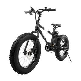 Swagtron EB6 Kids Fat-Tire Electric Bicycle, Black (GameStop)
