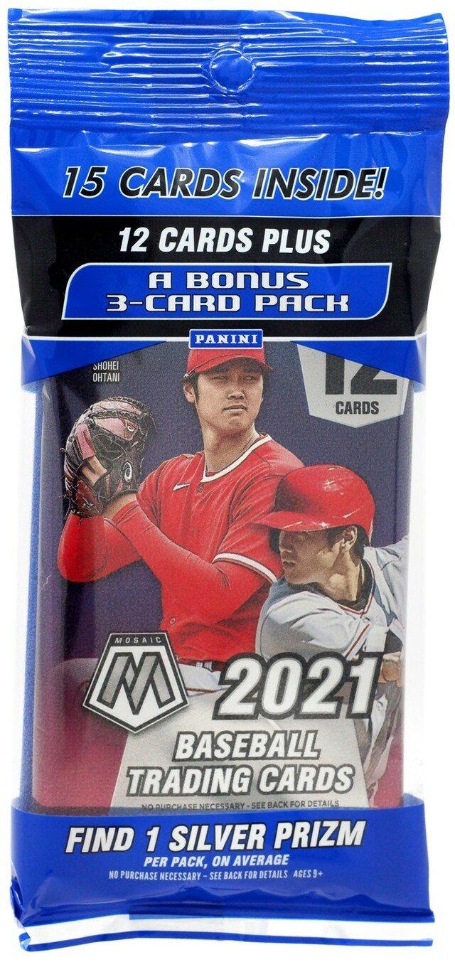 Panini 2021 Mosaic Baseball Trading Card 15pack (GameStop) Shop Your