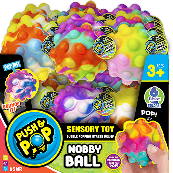 Ja-Ru Push & Pop Nobby Ball (GameStop)
