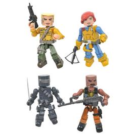 Diamond Select Toys G.I. Joe Minimates Series 1 Boxed Set of Two 2-in Action Figures (GameStop)