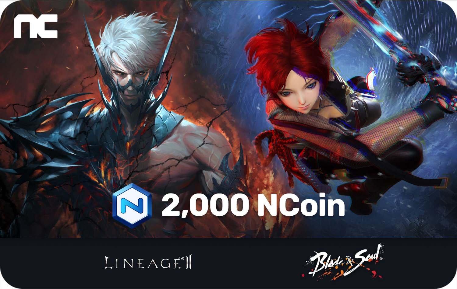 NCSOFT 2,000 NCoin (GameStop)