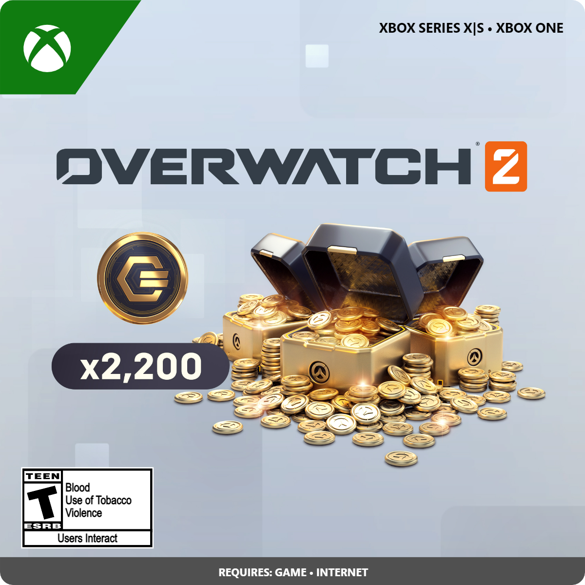 Activision Overwatch 2 Coins - 2,200 - Xbox Series X (GameStop)