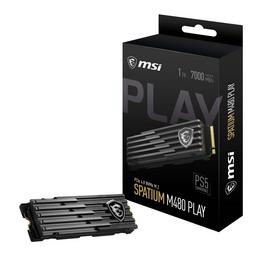 MSI SPATIUM M480 PCIe 4.0 NVMe M.2 1TB PLAY Internal SSD SM480N2TBP for PlayStation 5 (GameStop)