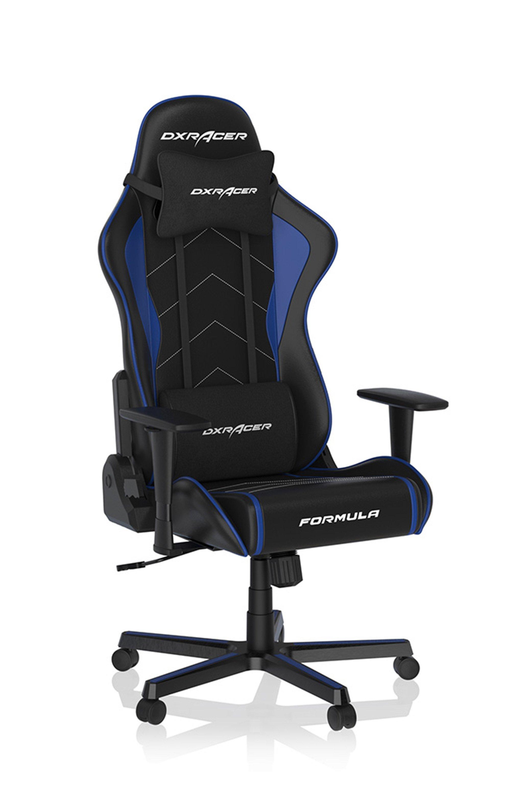 DXRacer Formula Series FR08 Ergonomic Gaming Chair Black and Blue, Black/Blue (GameStop)