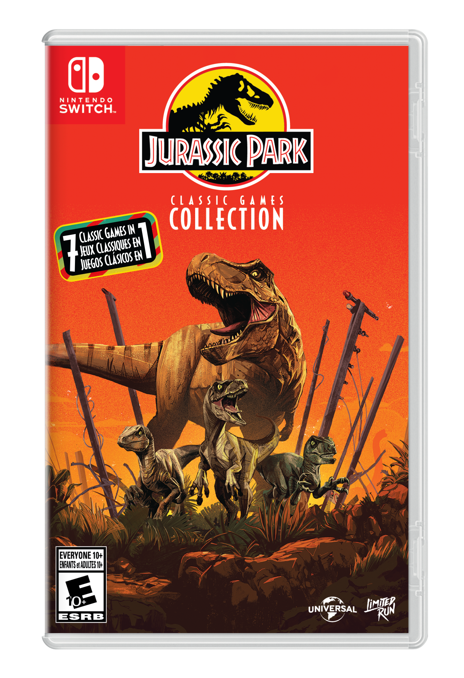 UPC 810136671483 product image for Jurassic Park Classic Games Collection - Nintendo Switch | upcitemdb.com
