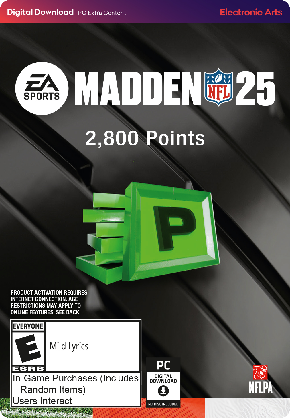 Electronic Arts Madden NFL 25 2800 Points Pack - PC EA app