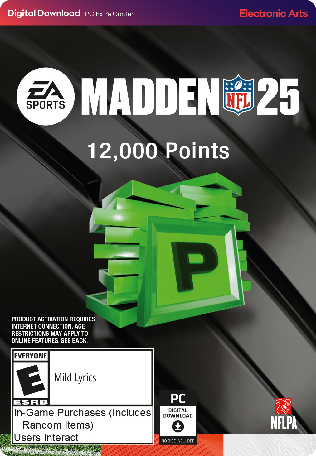 Electronic Arts Madden NFL 25 12000 Points Pack - PC EA app