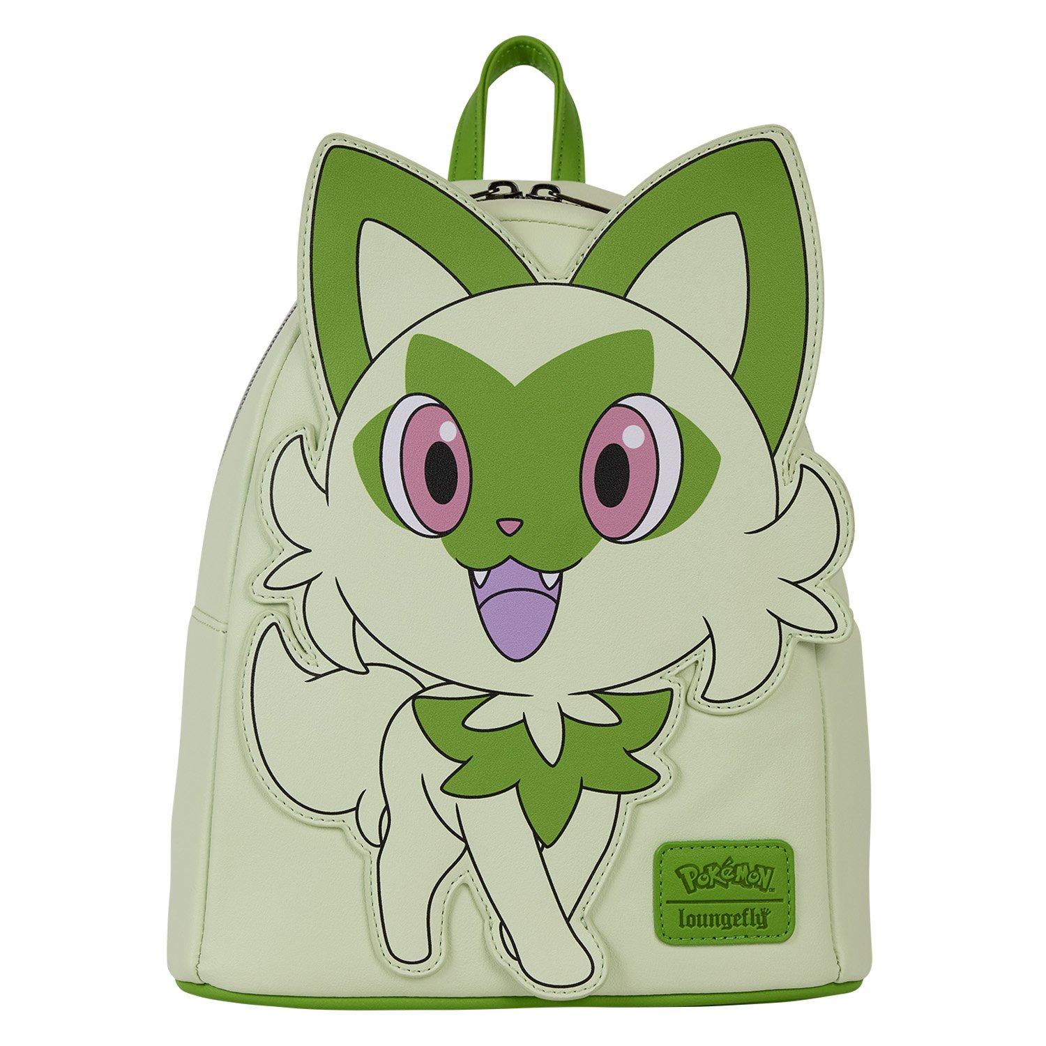 Loungefly Pokemon Sprigatito Cosplay Mini Backpack GameStop Exclusive