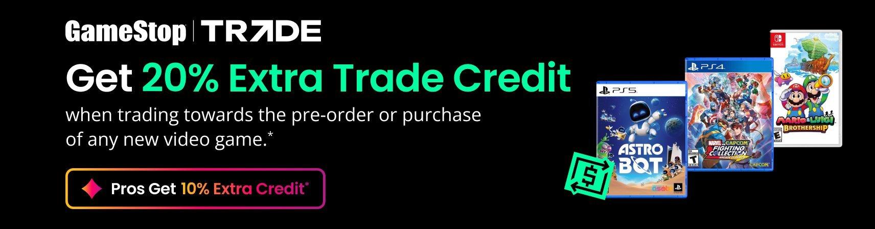 20% Extra Trade Credit