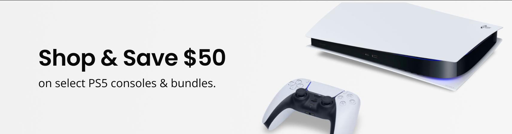 Save $50 Off Sony PS5 Console