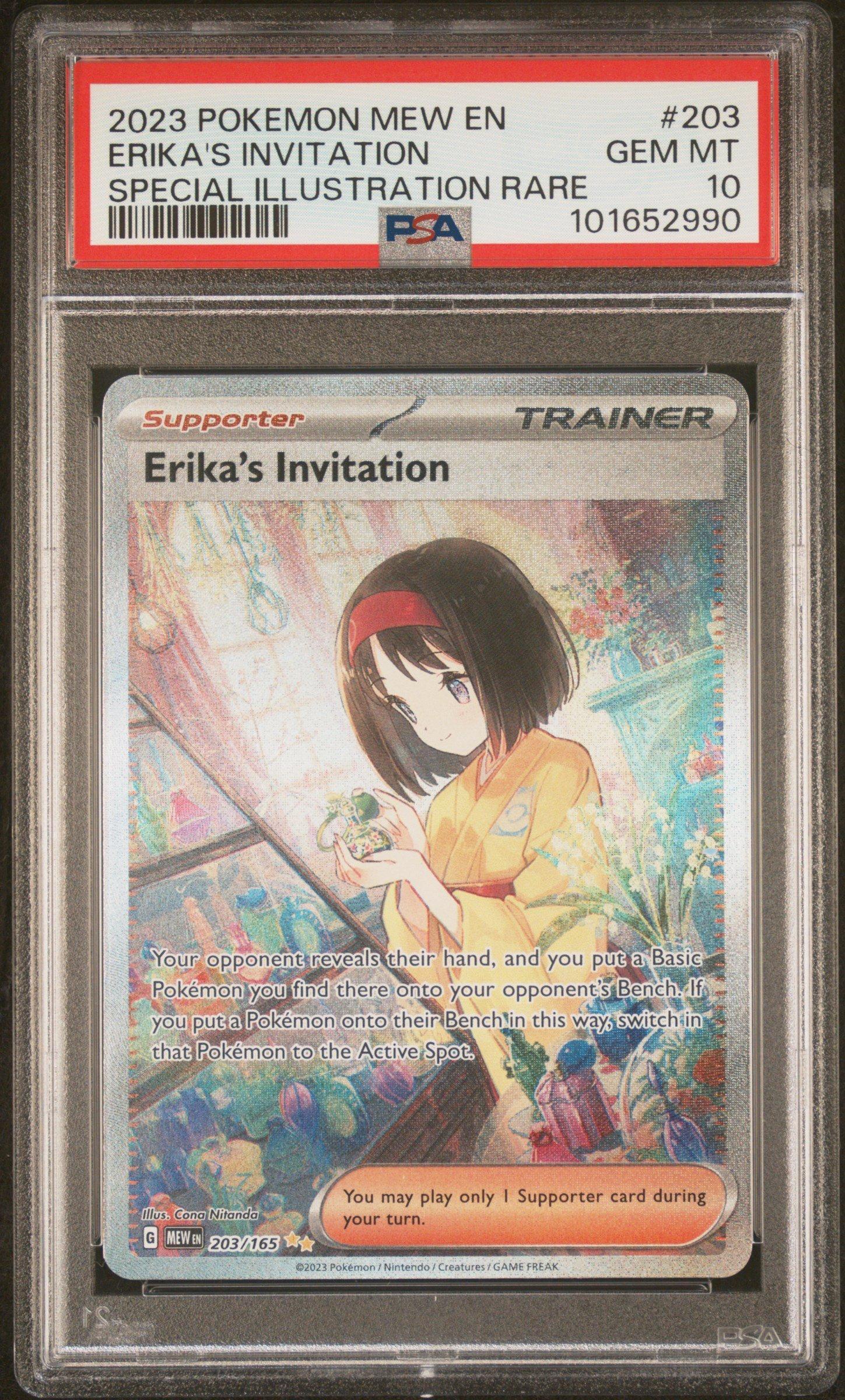 Pokemon Mew En Erika S Invitation Special Illustration