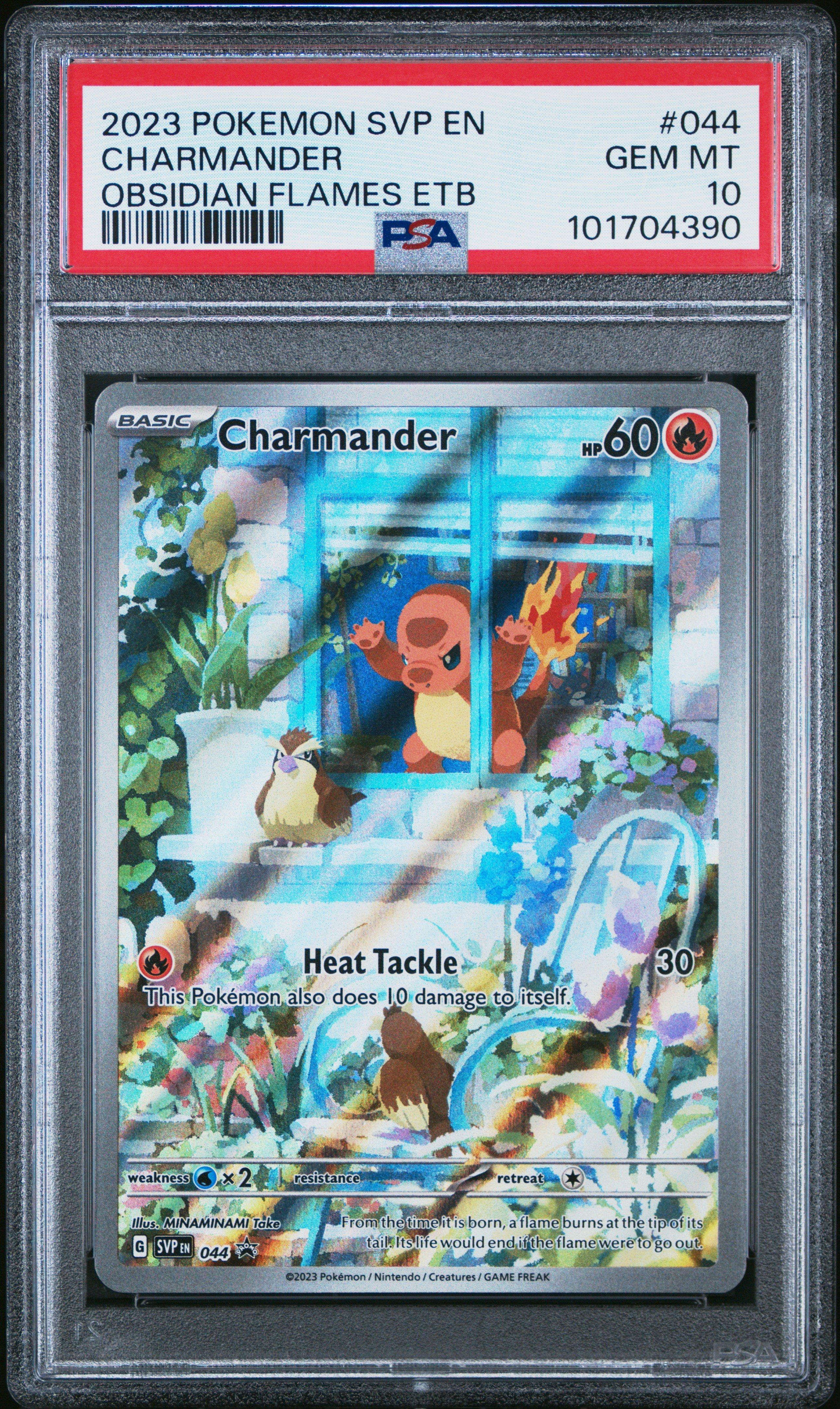 Pokemon Svp En Sv Black Star Promo Charmander Obsidian Flames