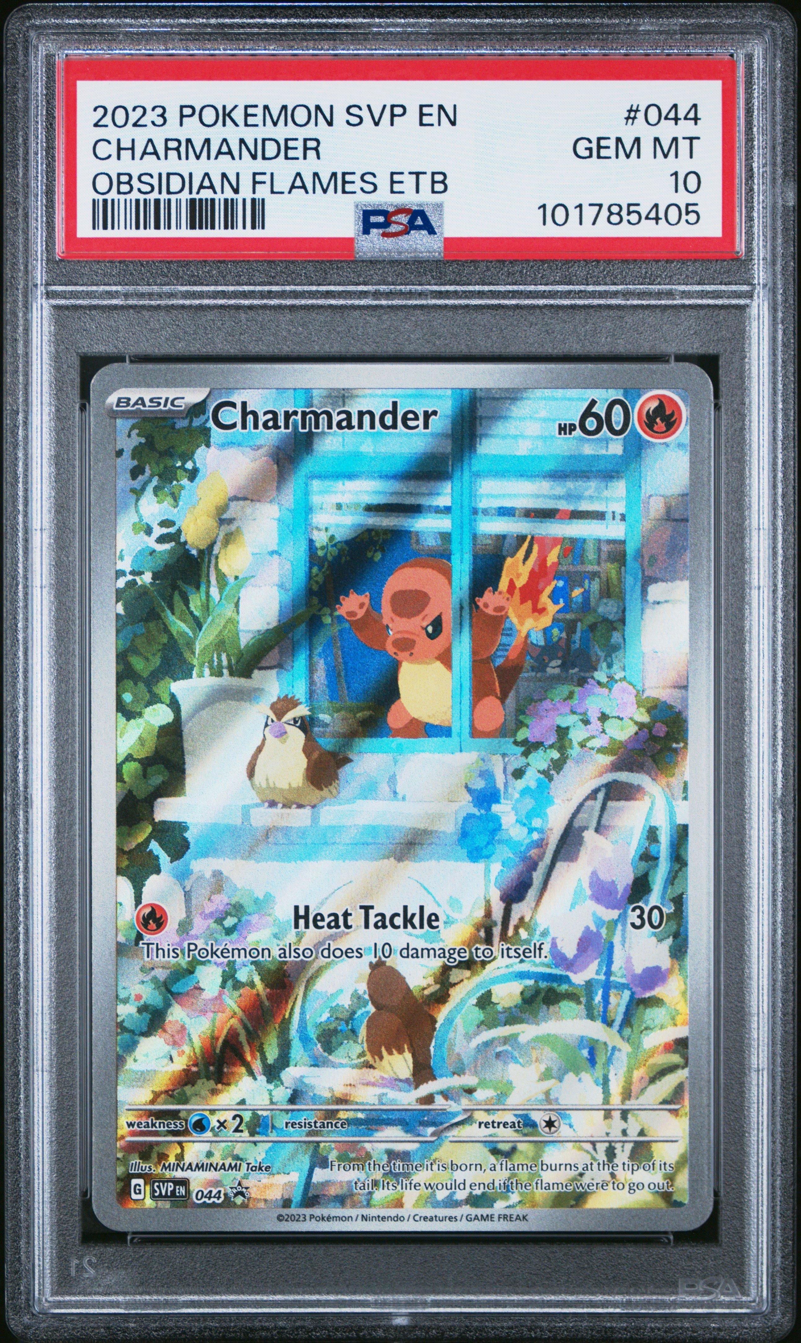 Pokemon Svp En Sv Black Star Promo Charmander Obsidian Flames