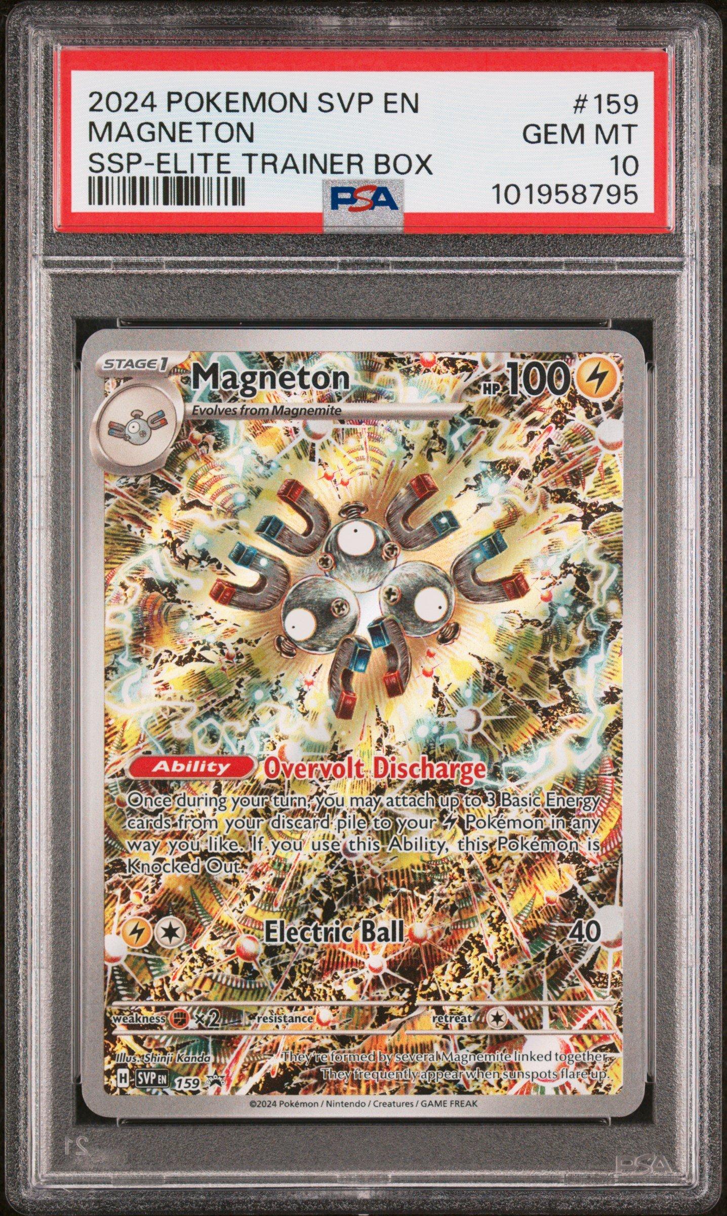 Pokemon Svp En Sv Black Star Promo Magneton Surging Sparks