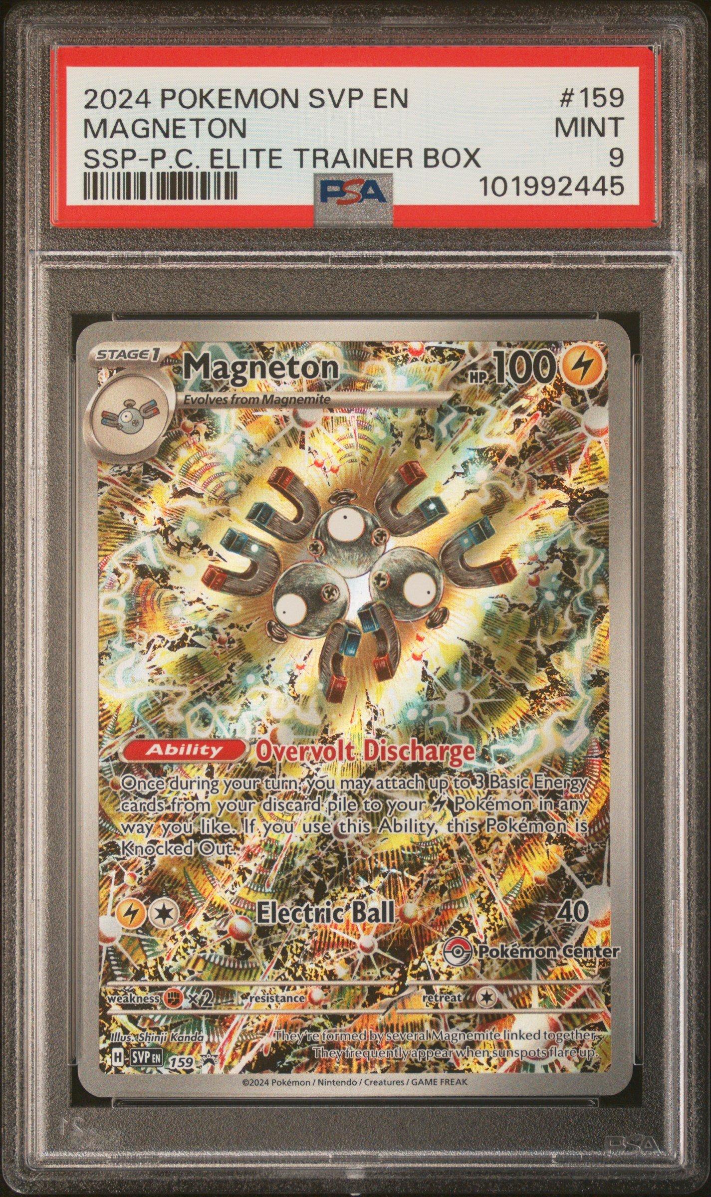 Pokemon Svp En Sv Black Star Promo Magneton Surging Sparks