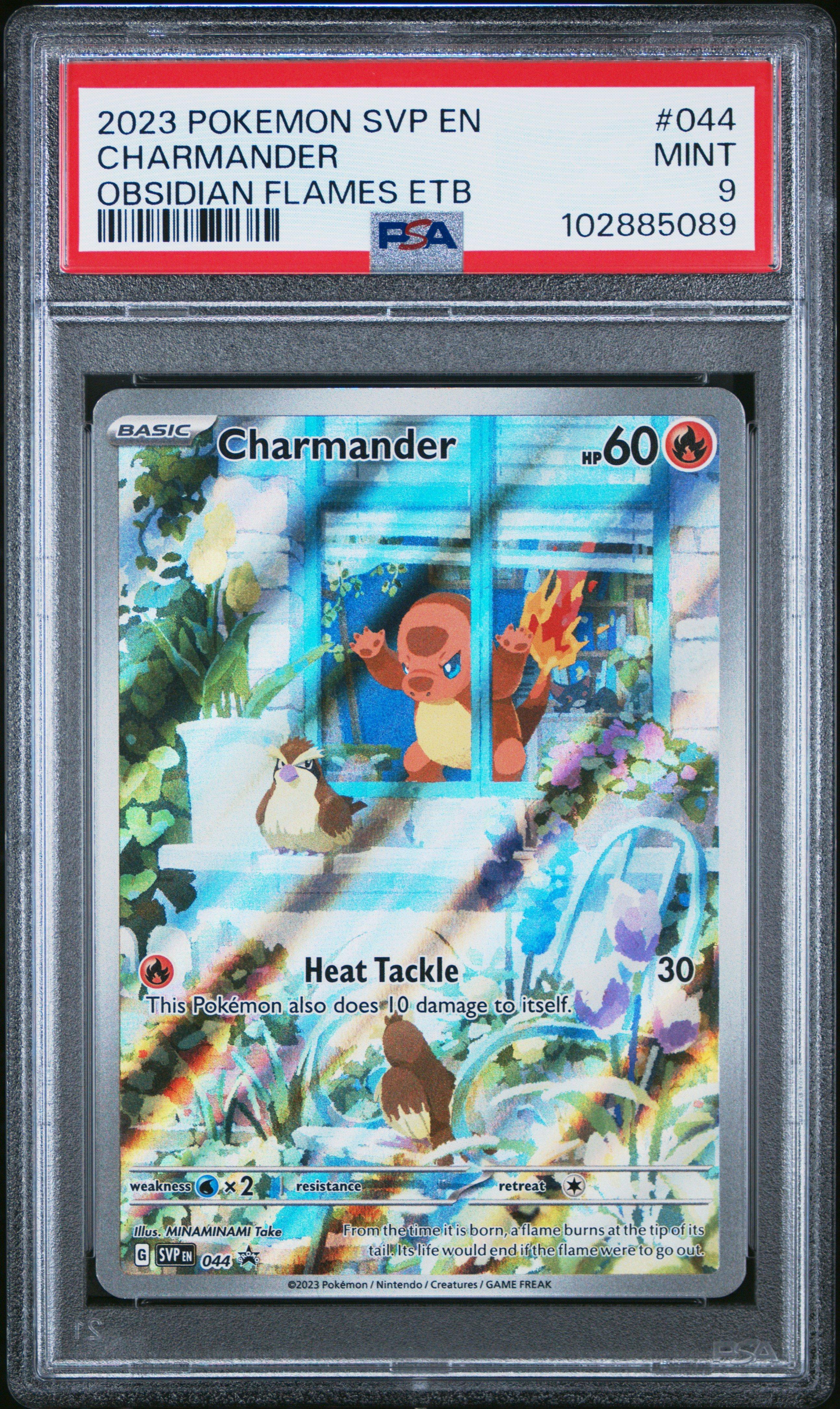 Pokemon Svp En Sv Black Star Promo Charmander Obsidian Flames