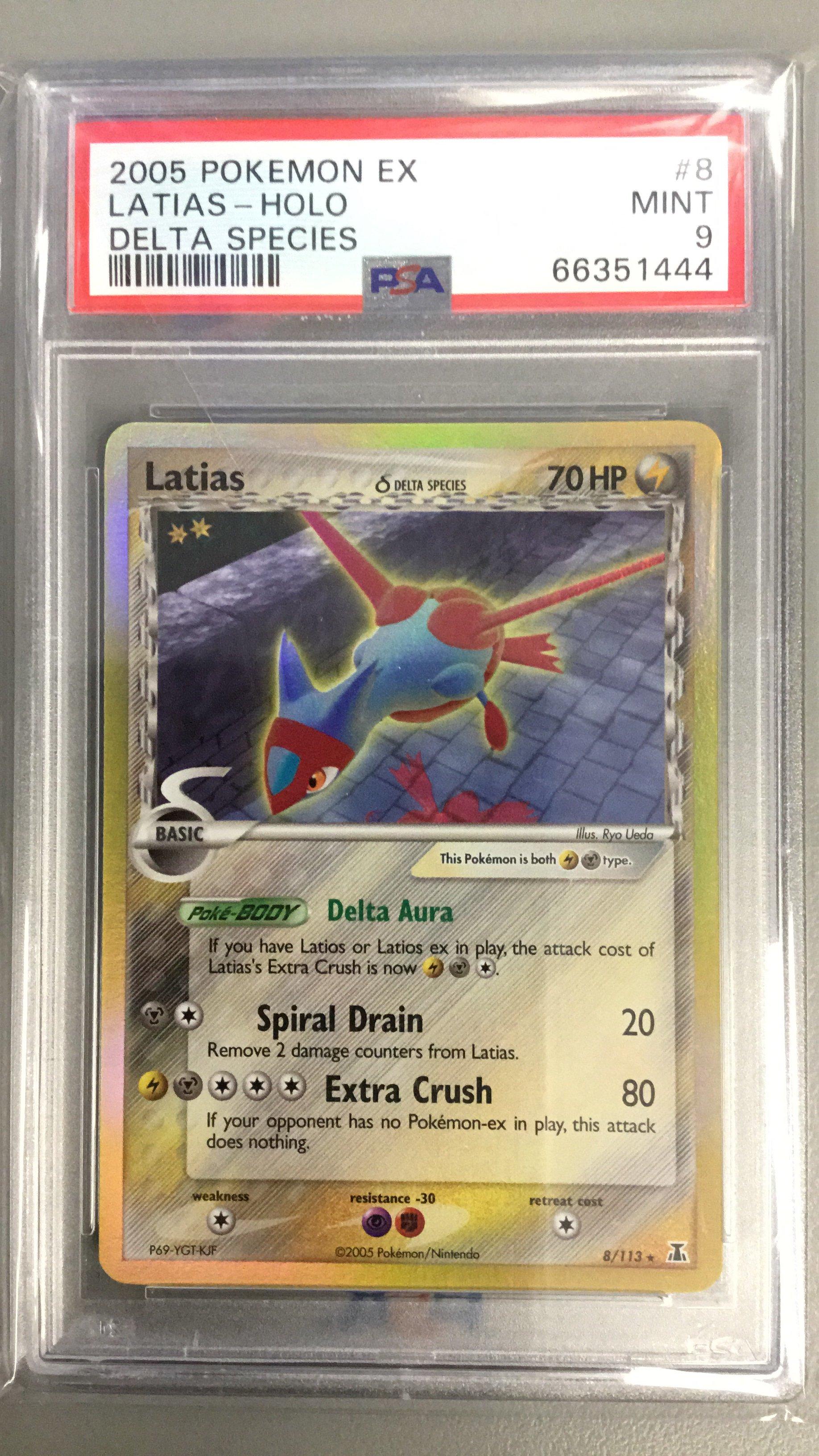 Pokemon Ex Delta Species Latias Holo Psa Gamestop