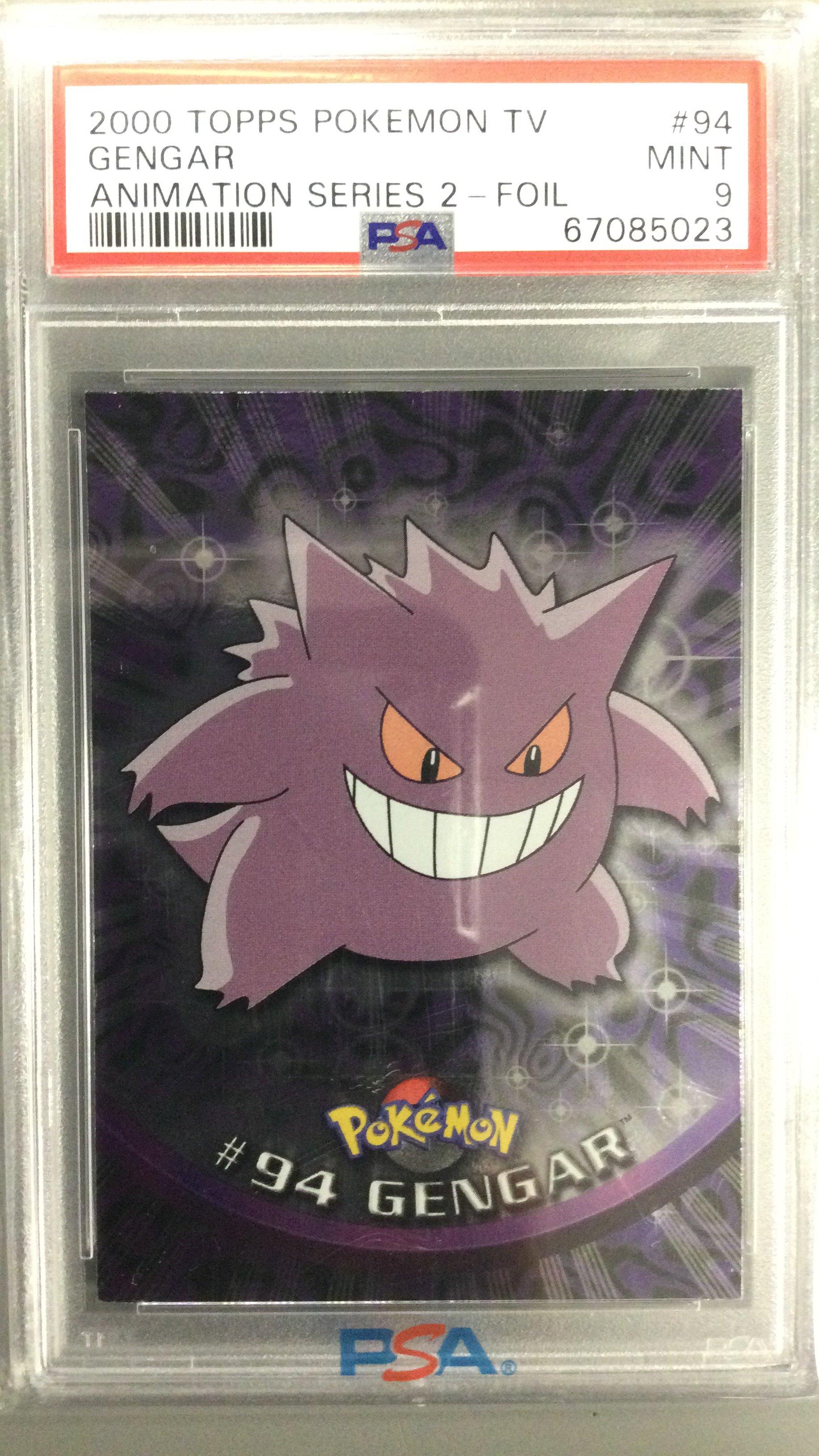 2000 Topps Pokemon Tv Animation Series 2 94 Gengar PSA 9 GameStop