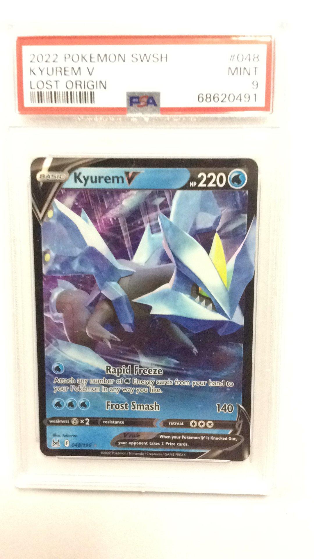 Pokemon Sword Shield Lost Origin Kyurem V Psa Gamestop